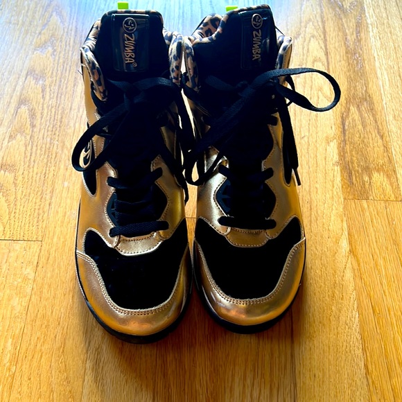 ZUMBA Energy Boom Cheetah High Top 9.5 - Picture 1 of 6